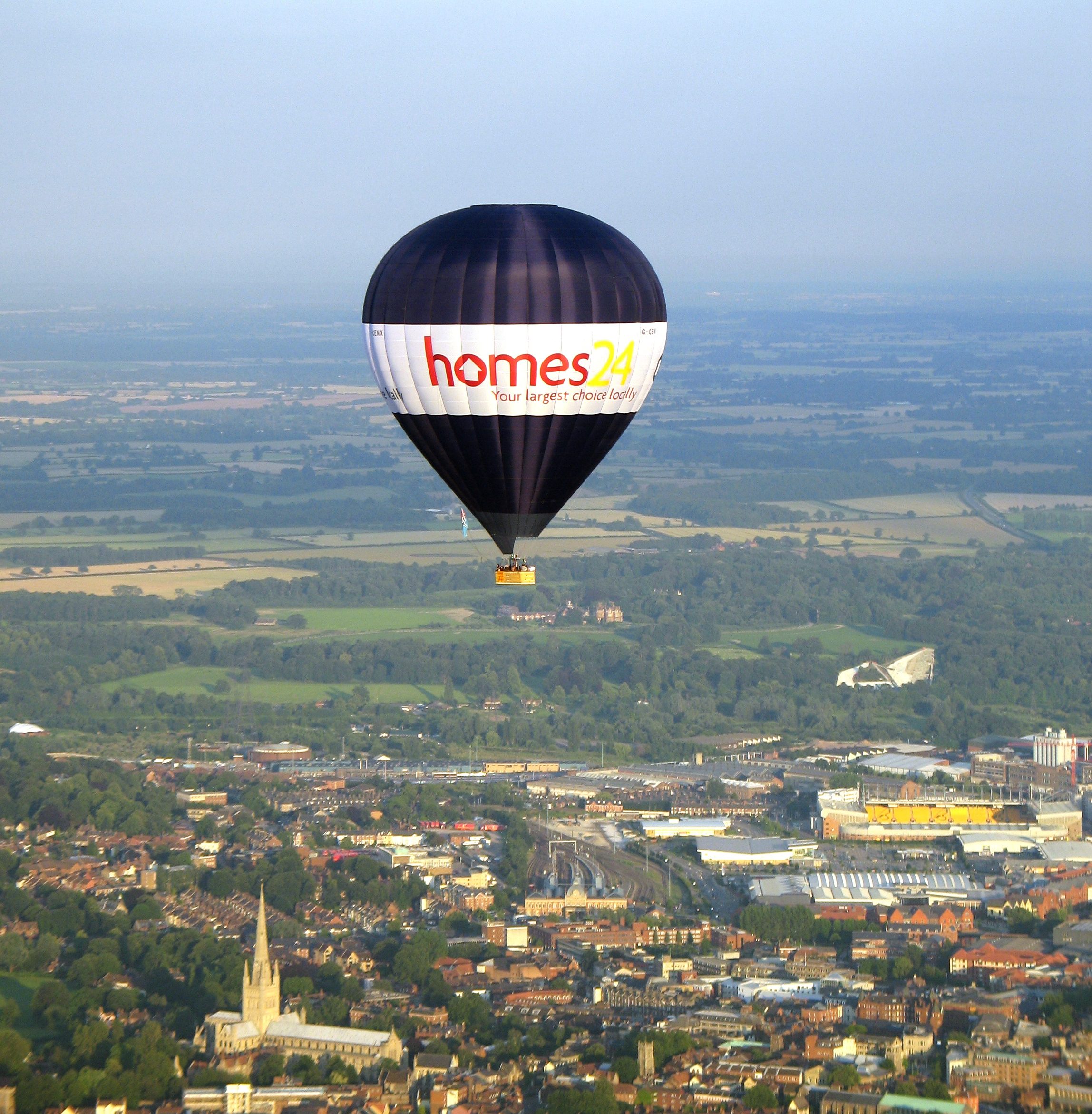 hot air balloon uk